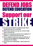University of Salford Strike June 2012